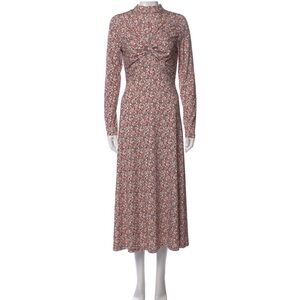 SEA NY floral midi dress